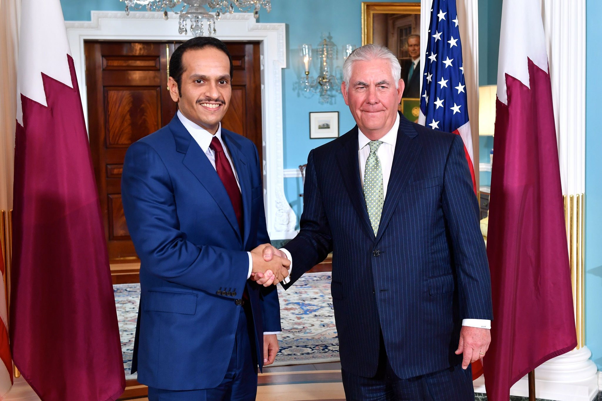 Saudis stand tough as top Gulf diplomats in U.S. for Qatar talks