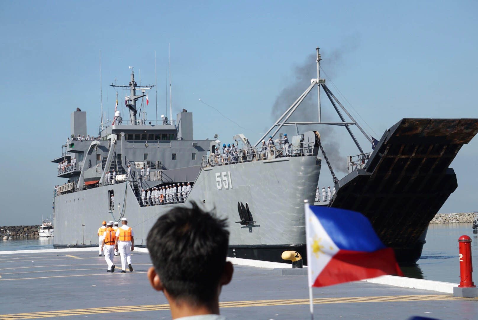 IN PHOTOS: Philippine Navy team returns triumphant from sea drills held in China