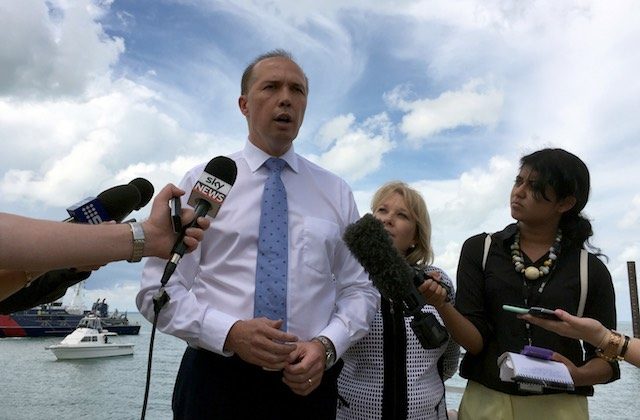 Australian minister under fire for ‘illiterate’ refugees comment