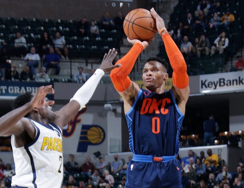 Pacers overcome Westbrook’s triple-double to edge Thunder