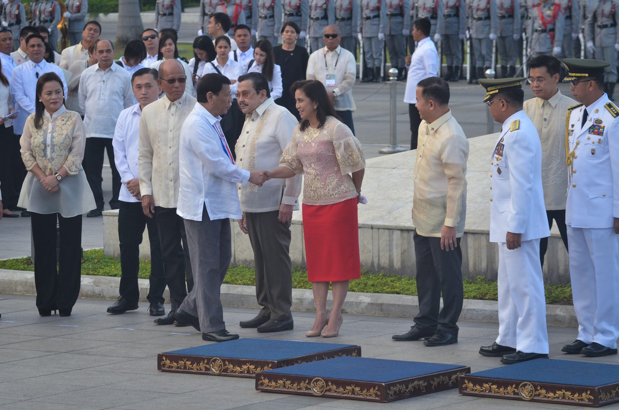 Vice President Leni Robredo joined the commemoration of the 121st Rizal Day, led by President Rodrigo Duterte, at the Rizal Park in Manila on Saturday, December 30, 2017. (Photo by OVP) 
