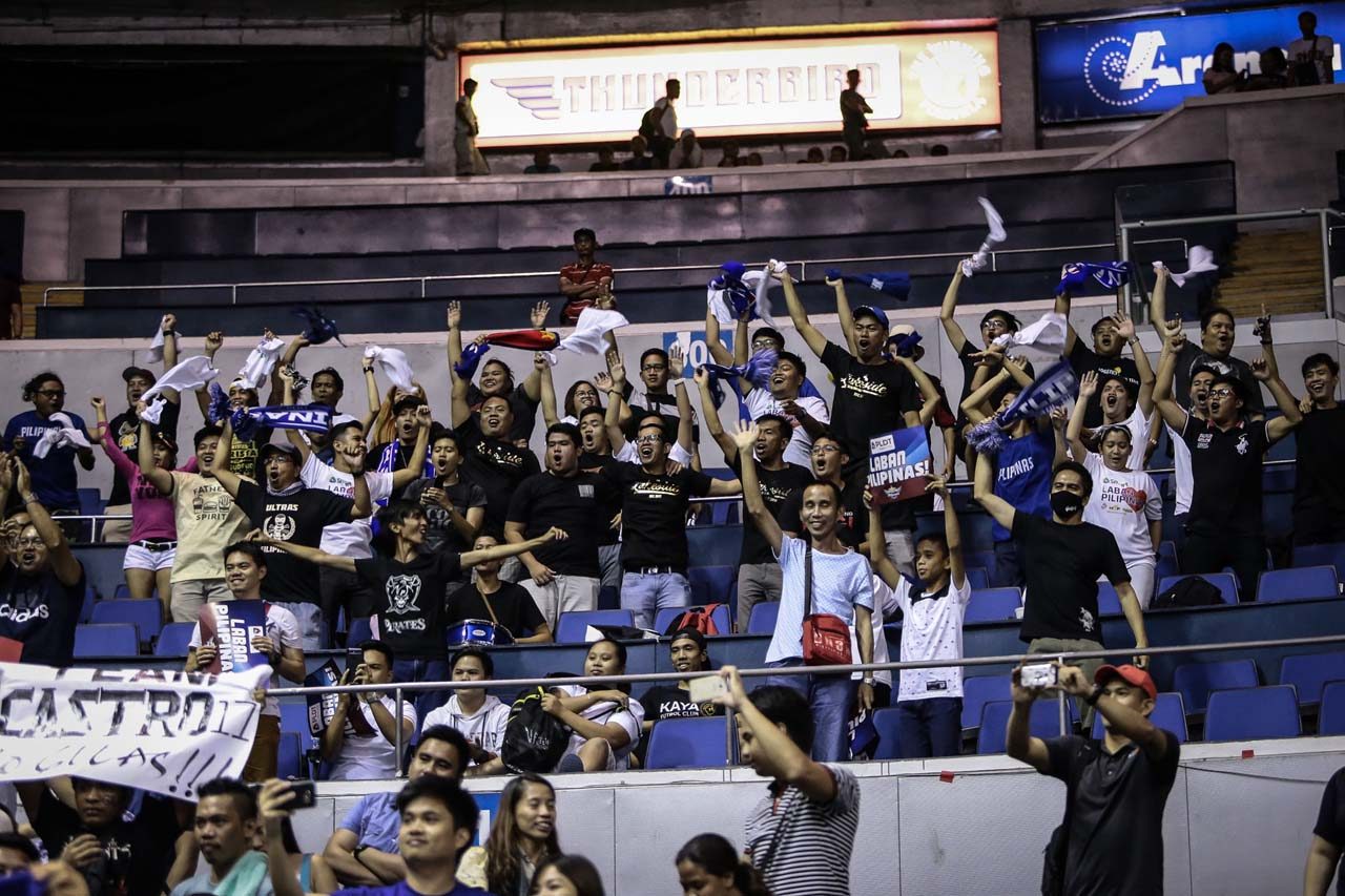 WATCH: Ultras Filipinas supports Gilas at SEABA 2017