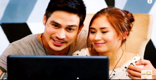 TANDEM. Piolo and Sarah G in their first movie project. Screengrab from YouTube  
