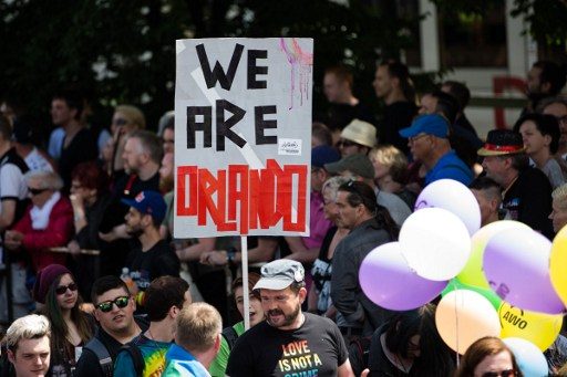 Gay Pride parade in Germany remembers Orlando victims