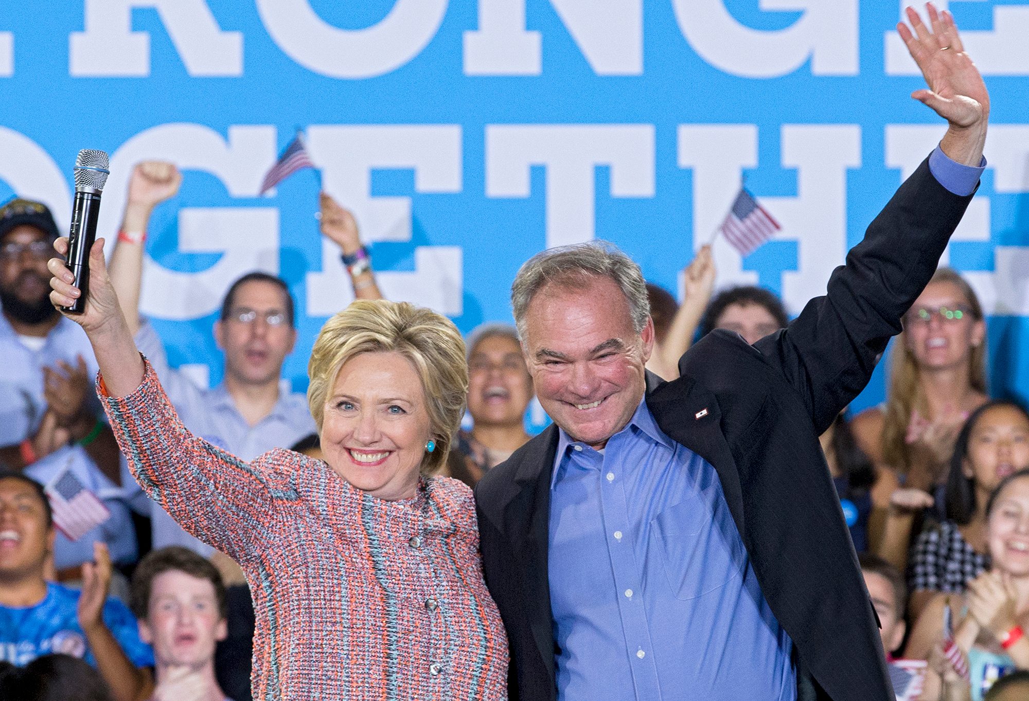Hillary Clinton picks Senator Tim Kaine for running mate
