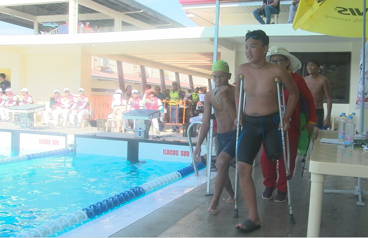 Accident that amputated swimmer’s leg led to his Palaro 2018 journey