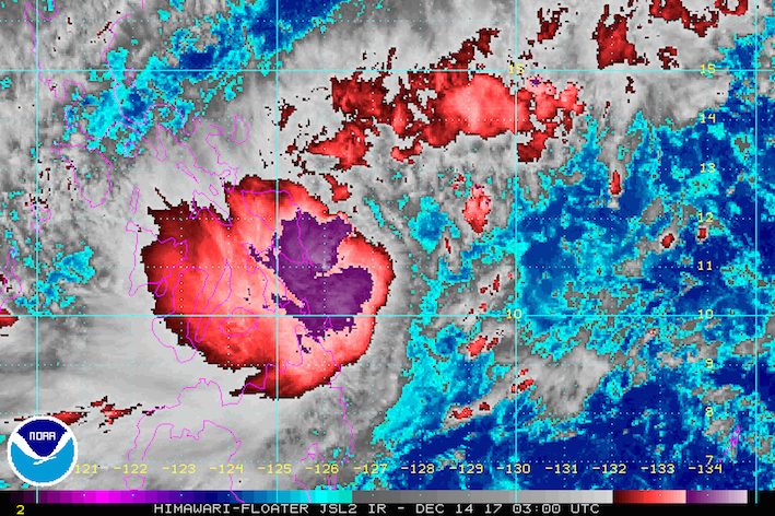 Tropical Depression Urduja slightly intensifies as it threatens Samar