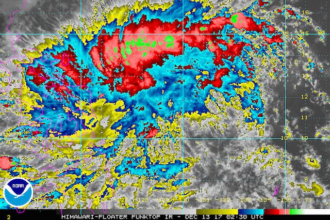 Tropical Depression Urduja moving slowly toward PH