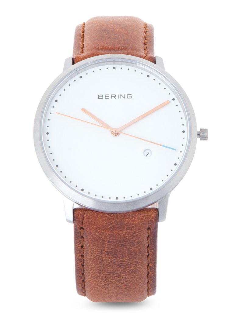 Leather watch by Bering (P5,920) from Zalora.com 