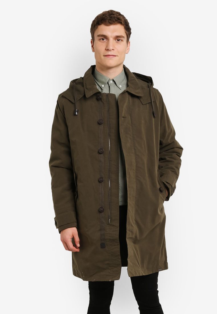 Water-repellent parka by Mango (P7,996) from Zalora.com 