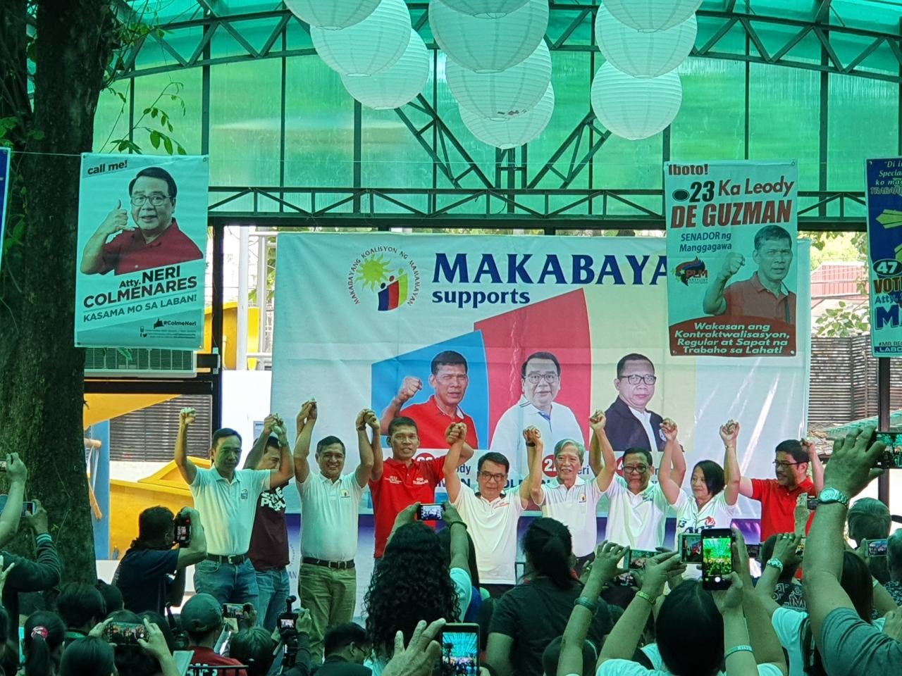 Makabayan now endorses for senate labor leaders De Guzman, Matula
