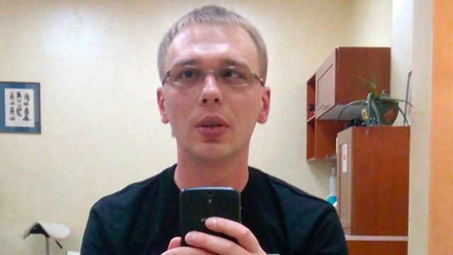 Detained Russian journalist hospitalized