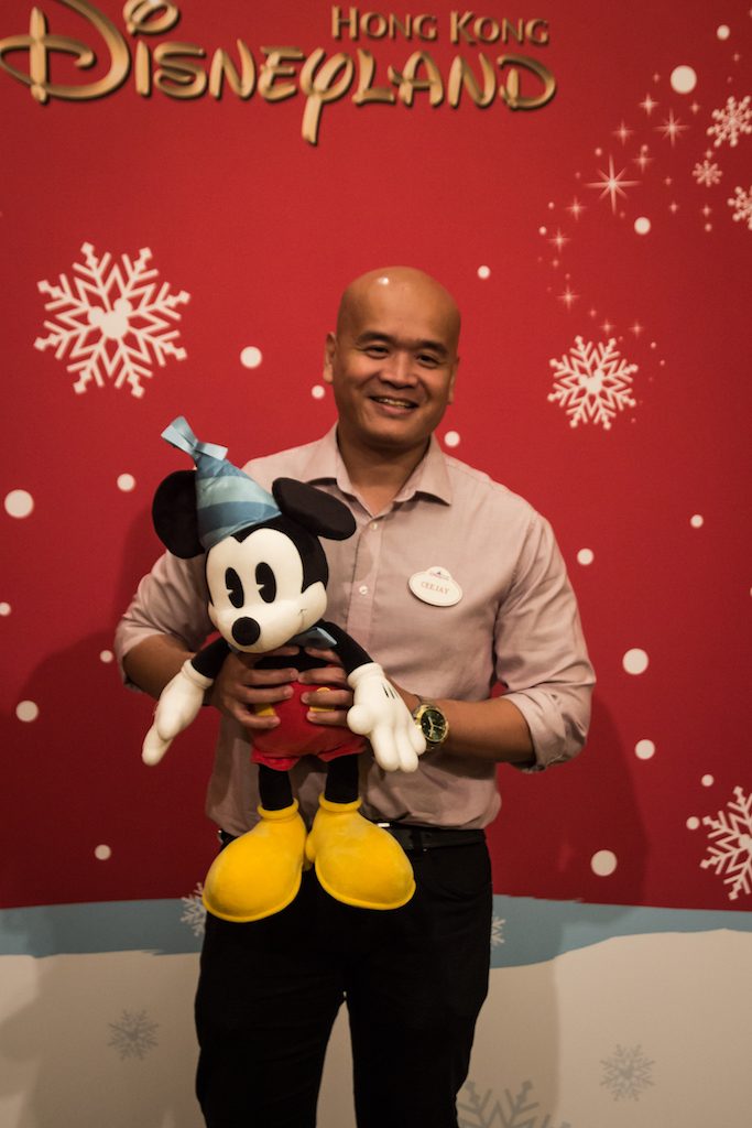 CEEJAY JAVIER. Hong Kong Disneyland's music director says he is living his dream job. Photo by Gio Ramon/Rappler 