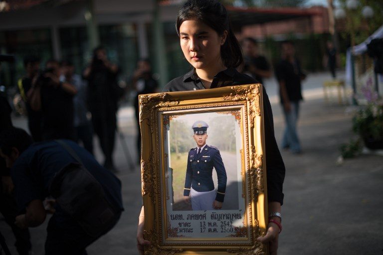 Funeral held for Thai cadet at center of army abuse scandal