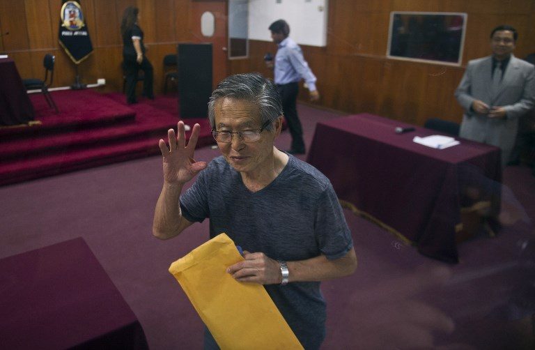 Peru’s ailing ex-president Fujimori pardoned