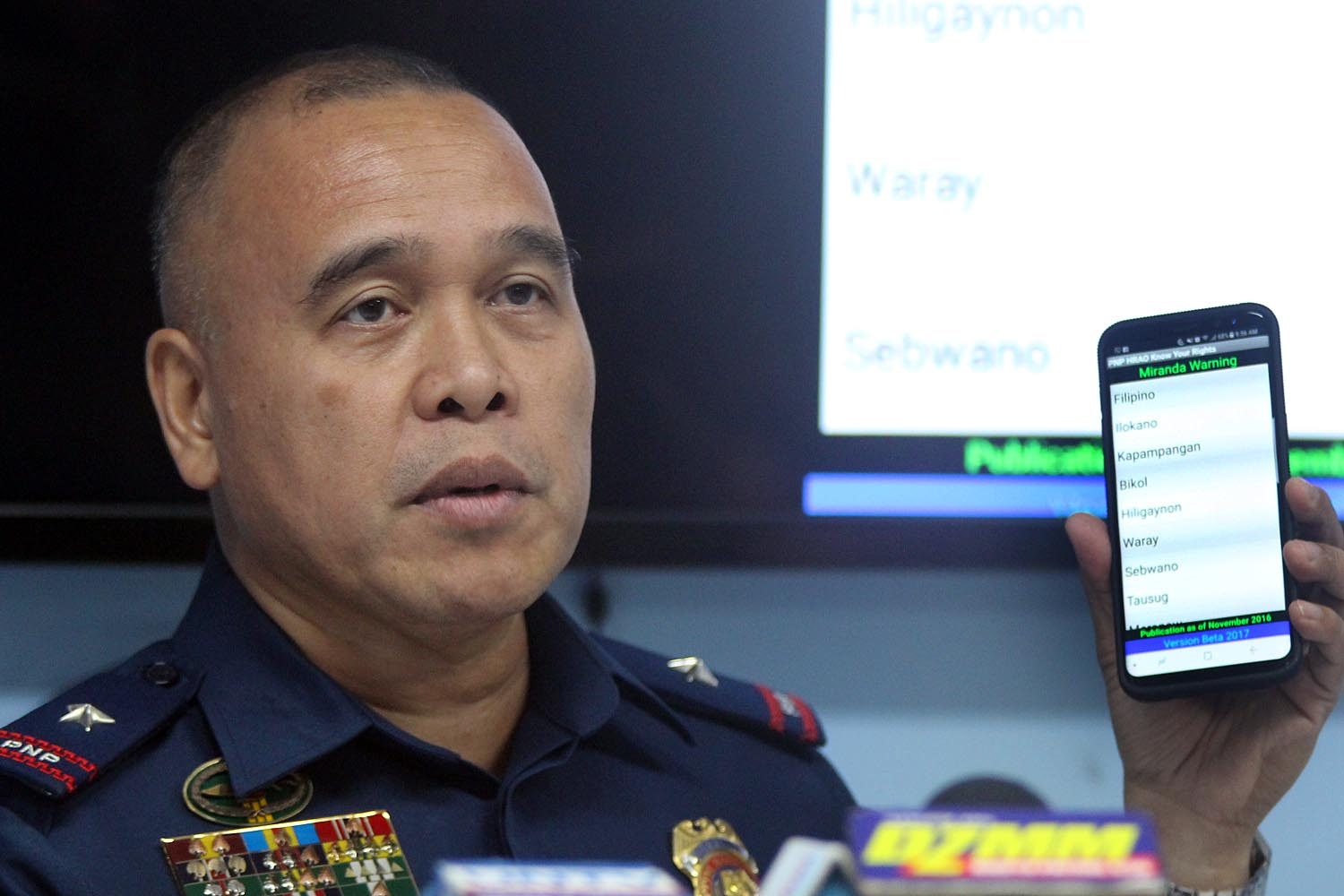 Privacy concerns raised over PNP’s human rights app