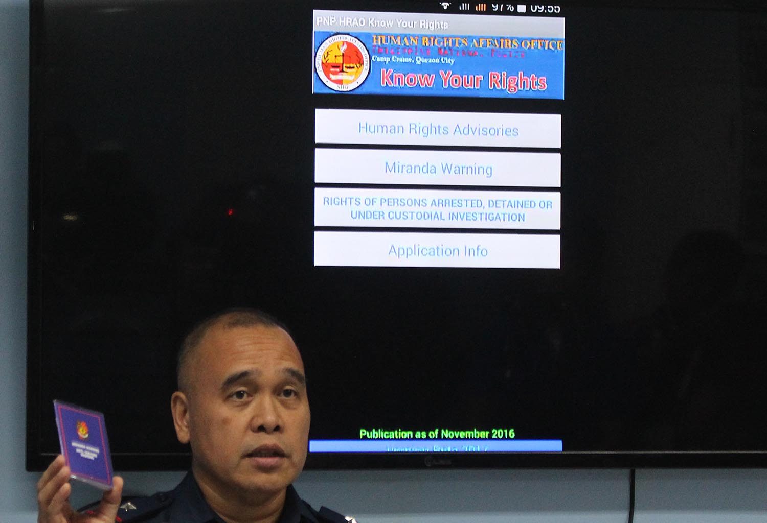 PNP’s ‘Know Your Rights’ app updated to remove permissions