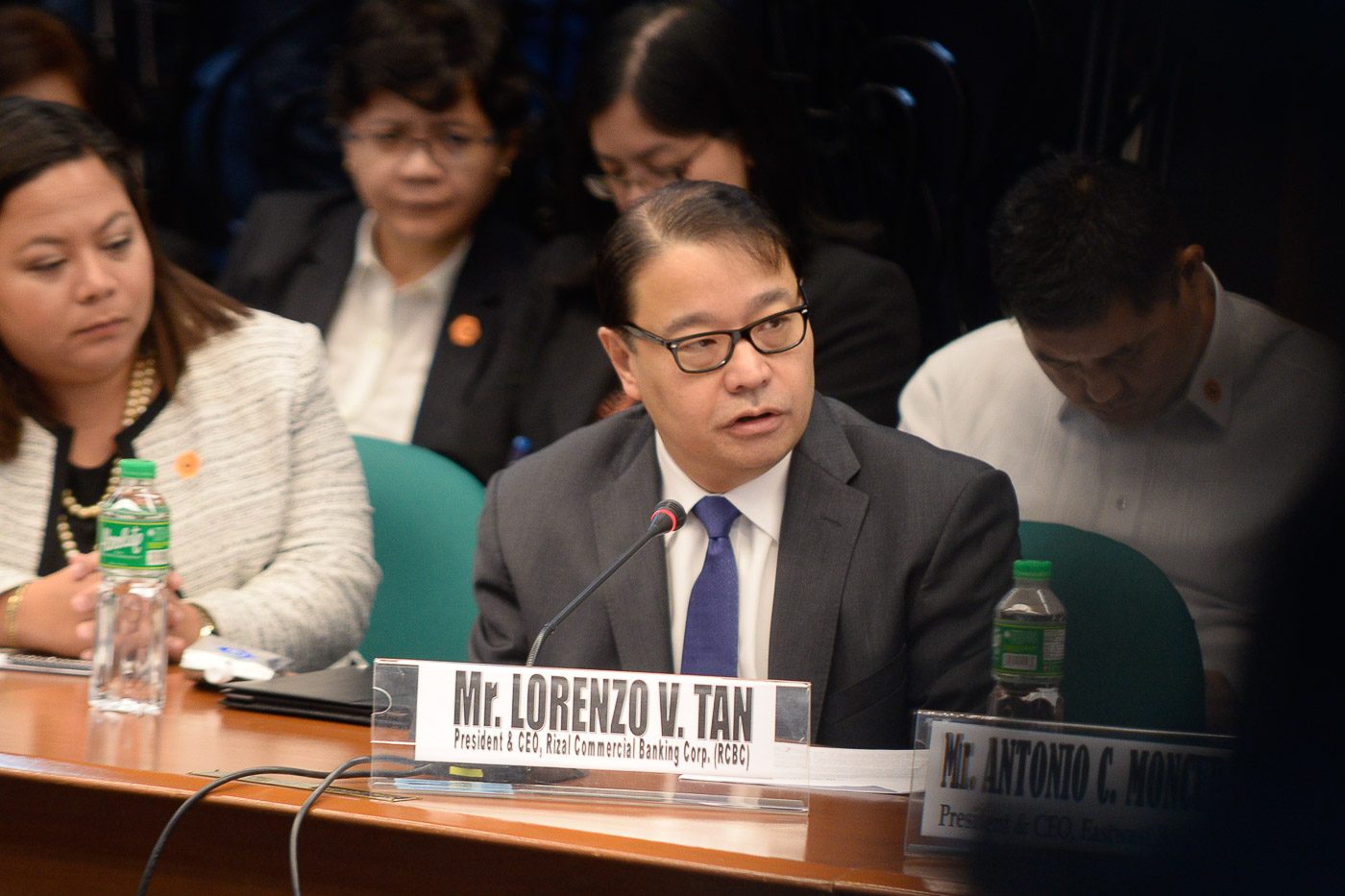 RCBC president and CEO Lorenzo Tan resigns