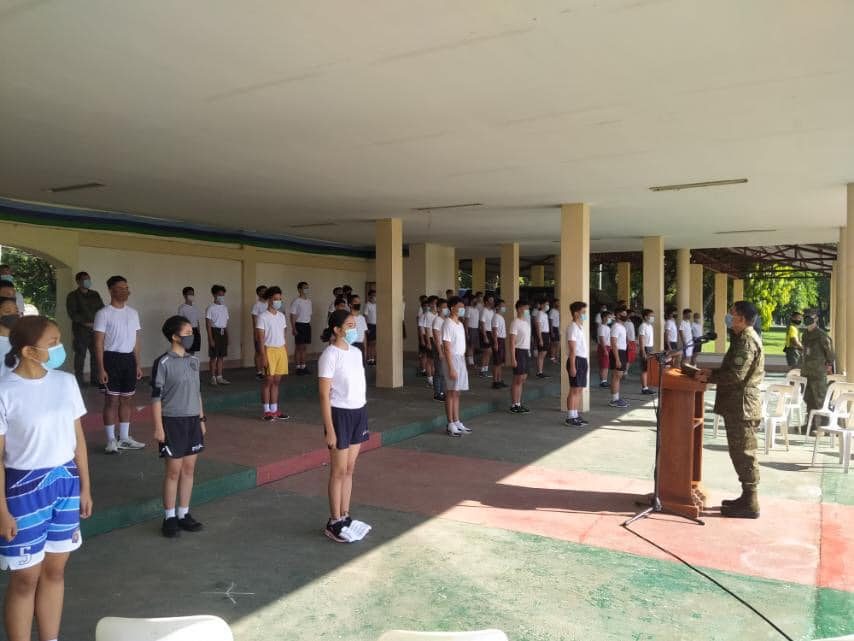 ORIENTATION. The cadets are briefed at their designated Unified Command. Photos courtesy of TF Pagsundo/ WESCOM/ NOLCOM  