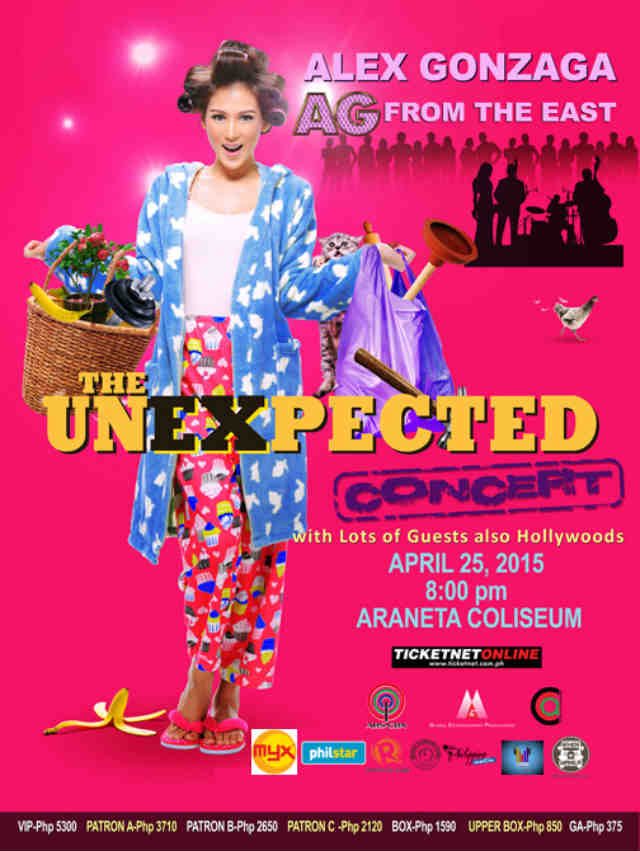 ALEX THE SINGER. Alex Gonzaga is set to stage her first concert at the Araneta Coliseum on April 25. Photo courtesy of MGM Global Entertainment   