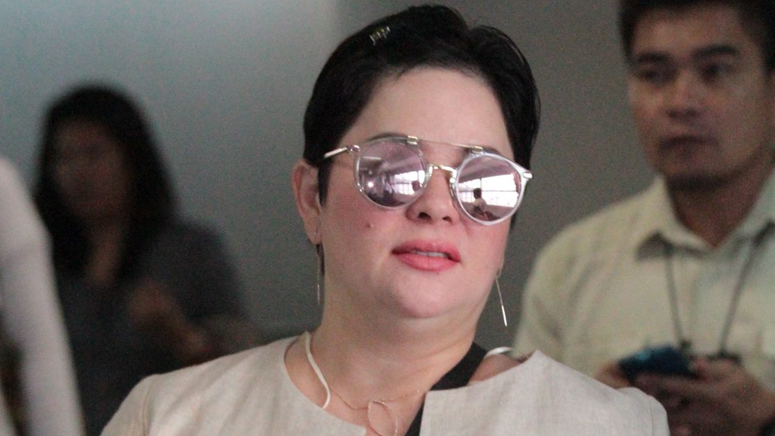 IN PHOTOS: Jaclyn Jose arrives in Manila after Cannes victory