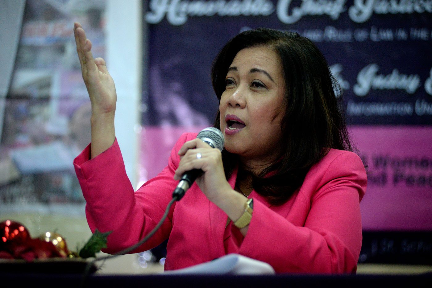 Sereno least trusted, approved gov’t official – Pulse Asia