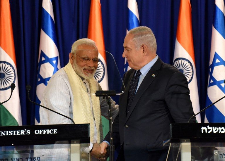 Modi begins first ever Israel visit by an Indian PM