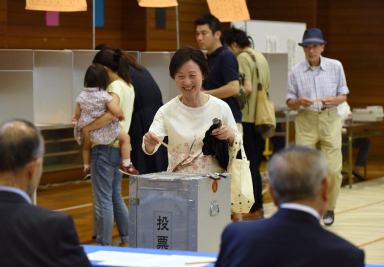 Tokyo votes in local polls with national consequences