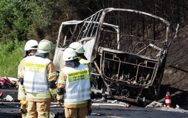 Germany bus accident leaves 18 dead