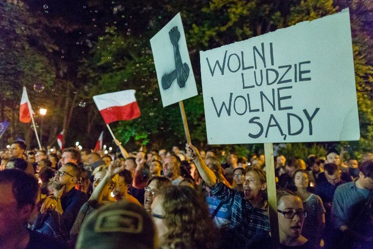 Poland’s senate approves controversial court reform