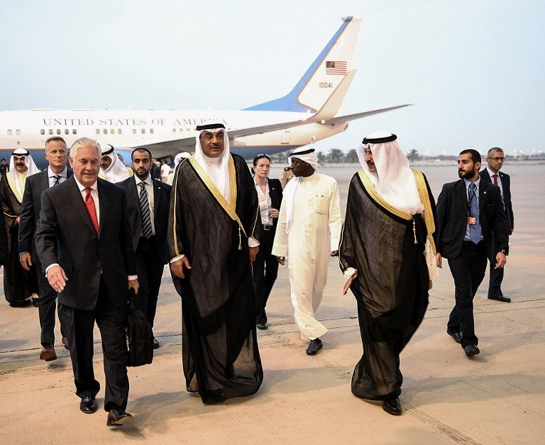 Tillerson in Qatar as leaks spark fresh Gulf tension