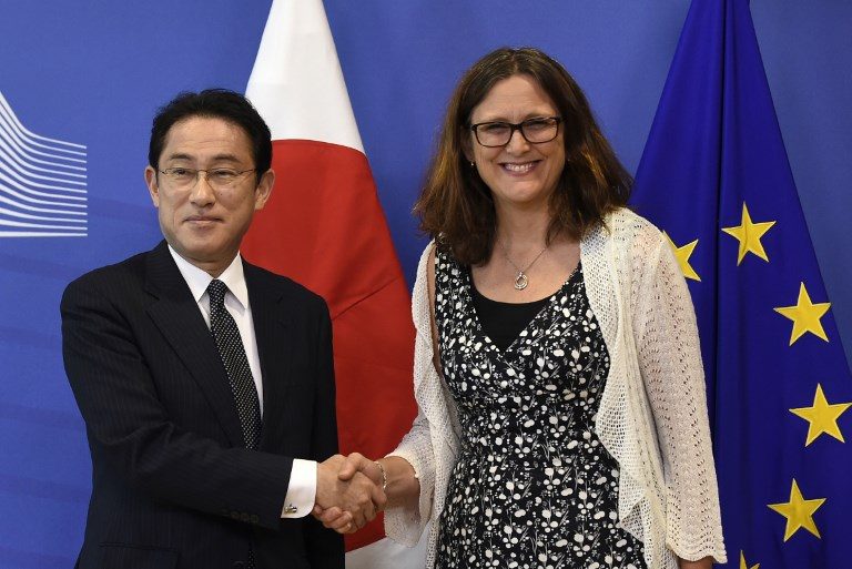 EU, Japan reach ‘political agreement’ on trade deal