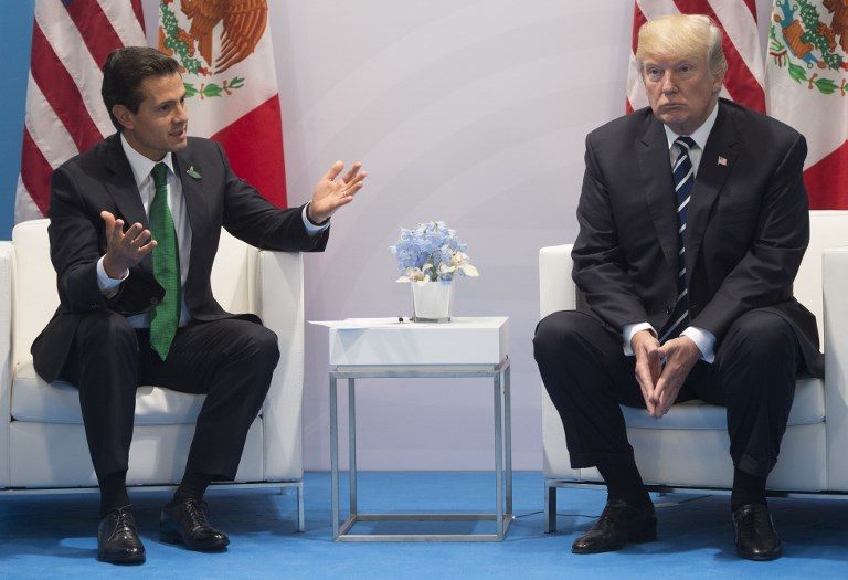 US, Mexican officials play nice as Trump doubles down on wall