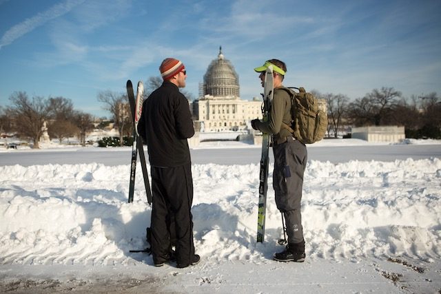 Washington DC digs out after monster blizzard