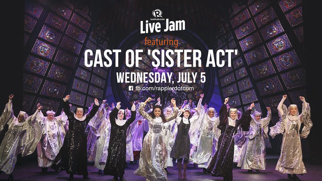 [WATCH] Rappler Live Jam: Cast of ‘Sister Act’