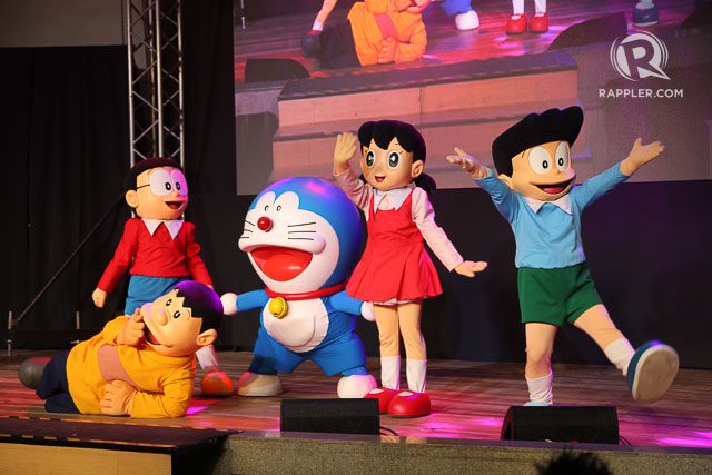 DORAEMON. Doraemon and his naughty friends, Nobita, Gian, Shizuka, and Suneo 