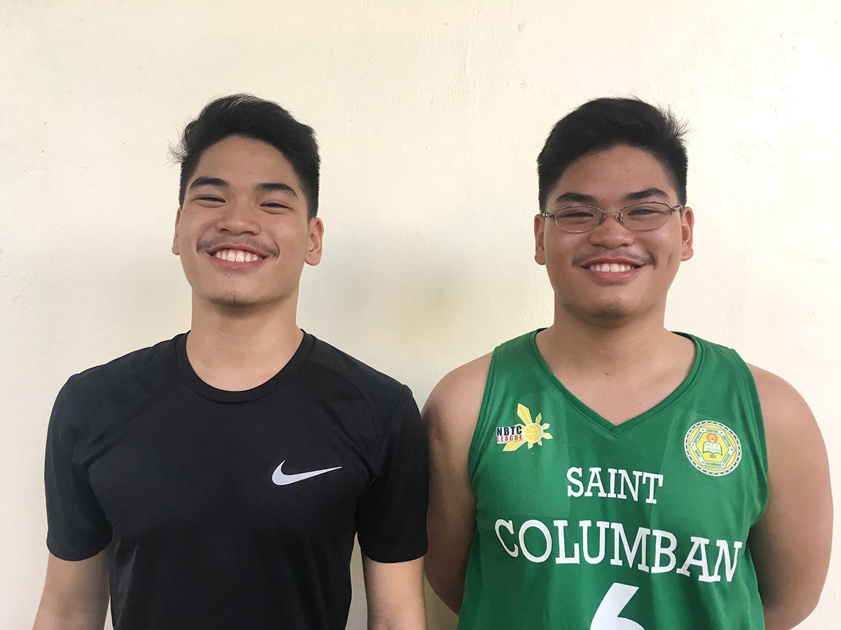 THE PULMONES TWINS. Ralf and Renz are seeking basketball glory at this year's games. Photo by Mara Cepeda/Rappler 
