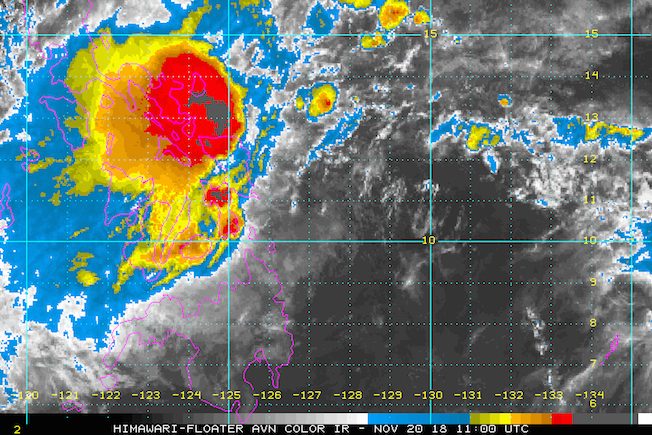 Tropical Depression Samuel slightly slows down ahead of landfall