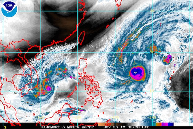 Typhoon Man-yi to enter PAR on November 24