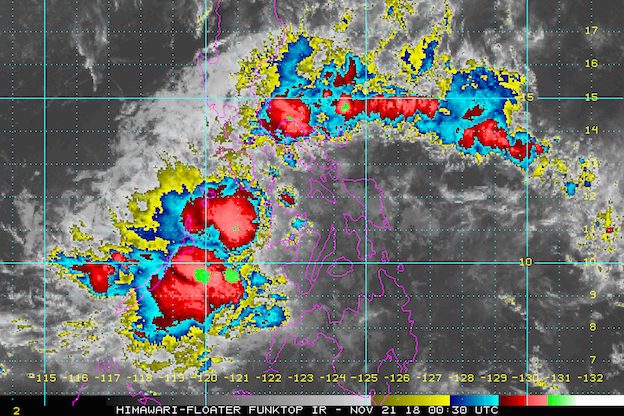 Tropical Depression Samuel heads for Iloilo