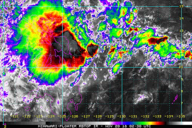 Samuel likely to stay a tropical depression for landfall