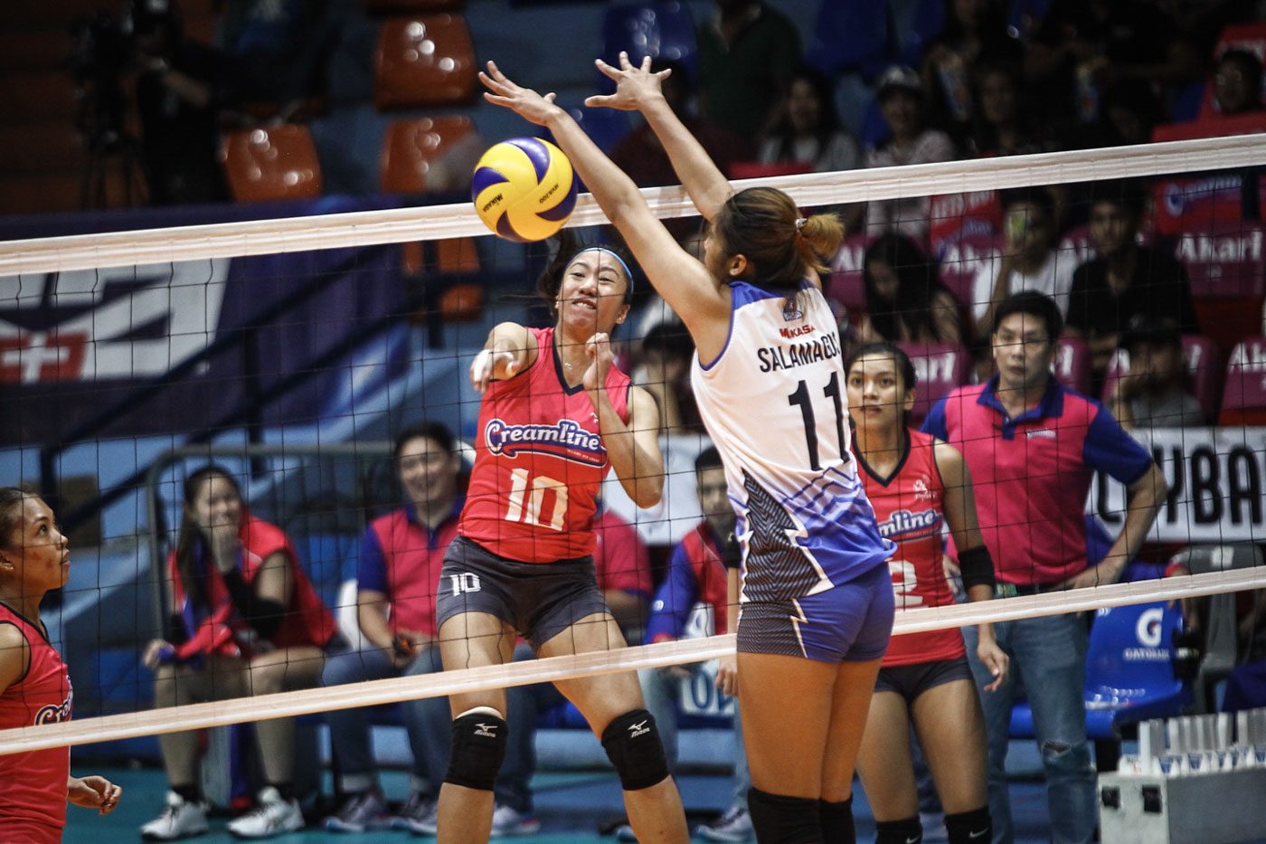 Creamline completes first-round sweep; Army ends dry spell