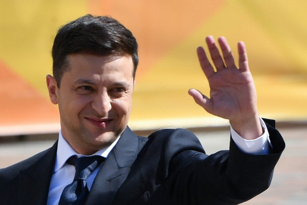 Ukraine’s new president Zelensky calls snap elections