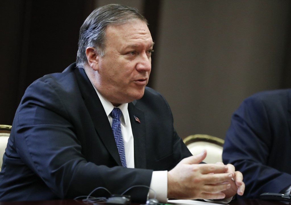 Pompeo says U.S. will act ‘lawfully’ after Trump Iran threat