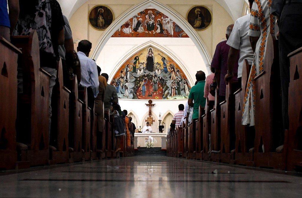 Sri Lanka Catholics hold first Sunday Mass after Easter attacks