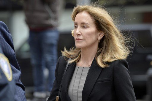 Actress Felicity Huffman pleads guilty in college admissions scandal