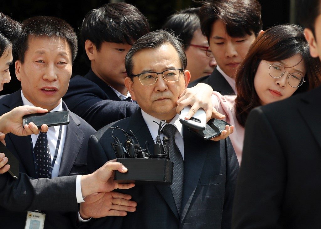 Ex-vice justice minister arrested for bribery in South Korea