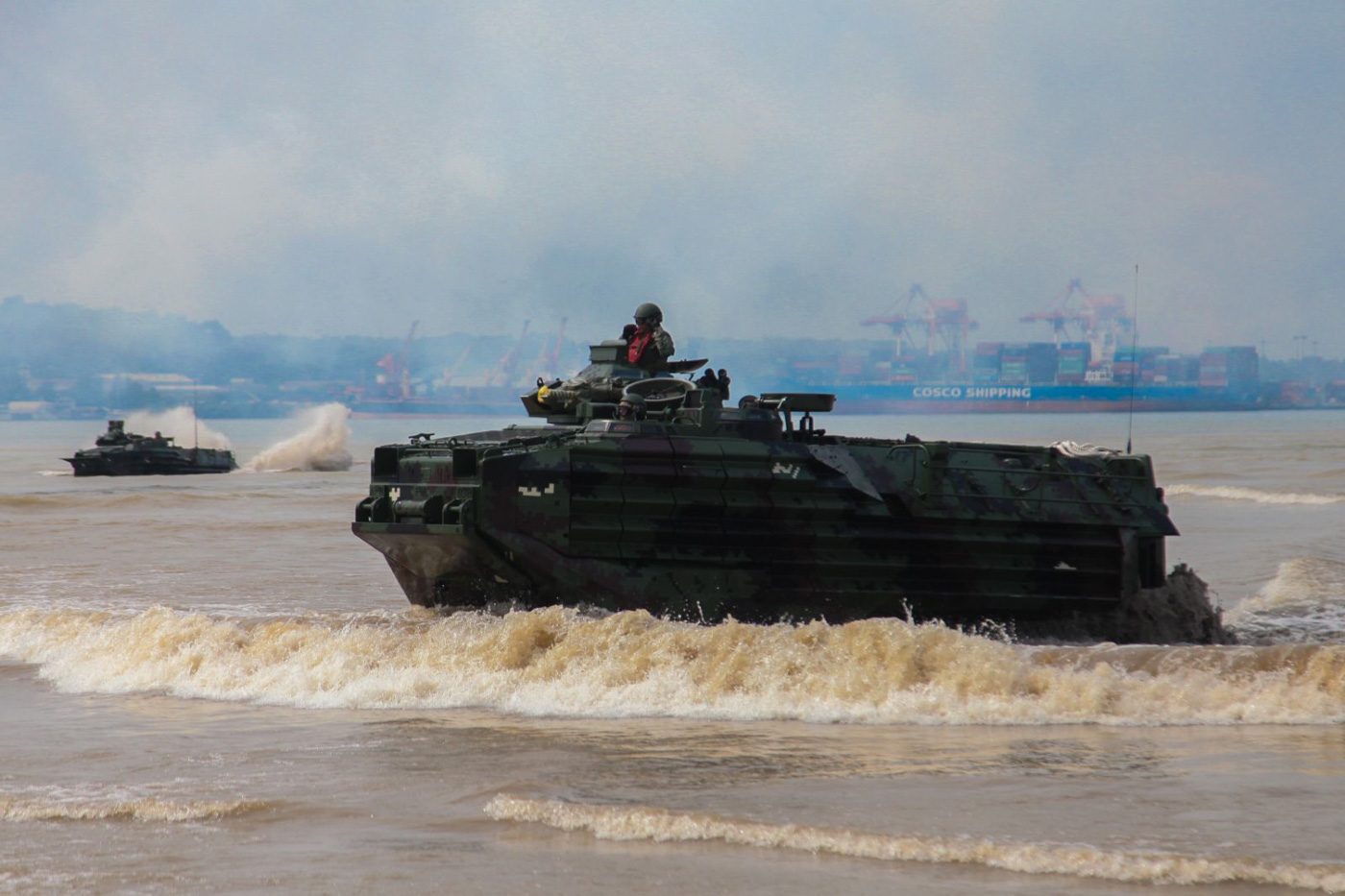 Military drill showcases PH’s first amphibious assault vehicles