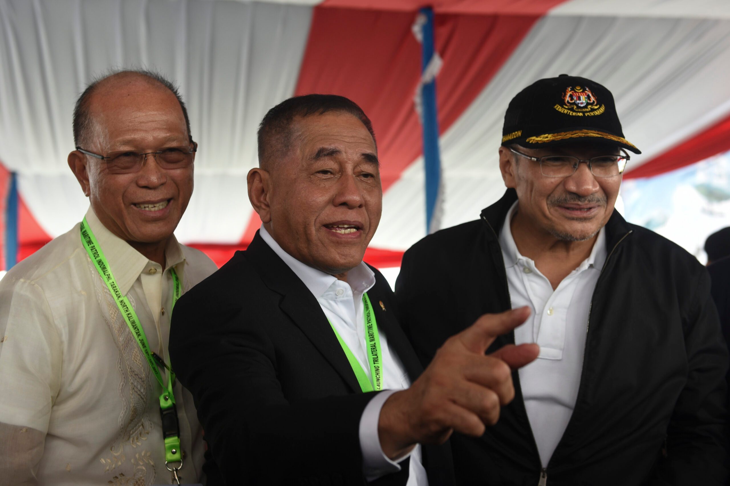 Tiga negara resmi memulai patroli maritim Indomalphi