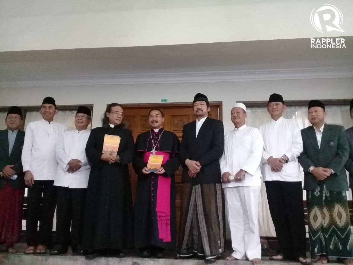 Uskup Agung Semarang silaturahmi ke Masjid Agung Jawa Tengah